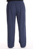 Mens Solid Poplin Pajama Pants with Pockets