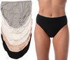 Breathable High Cut Brief Panties (6 Pack)