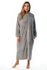 Plush Zipper Lounger Robe