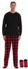 #followme Mens Microfleece Pajama Pants Set with Socks 44938-10519-XL