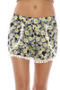 GS121099-1-L Just Love High Waisted Women Shorts - Summer Pom Pom Beach Shorts