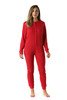 Solid Thermal Henley Onesie