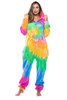 4 Pocket Tie Dye Adult Onesie