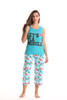 Just Love Womens Pajamas Cotton Capri Set 6329-10385-M