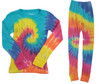 Just Love Girls Tie Dye Two Piece Thermal Underwear Set