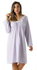 Lace Trim Cotton Nightgown