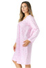 Lace Trim Cotton Nightgown