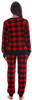 #followme Printed Velour Pajama Top with Jogger Pant 6757-10526-XL