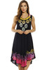 Riviera Sun Batik Embroidered Dress Sundresses for Women