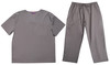 Tropi Mens Scrub Sets - Four Pocket Medical Scrubs Uniform (V-Neck with Cargo Pant)