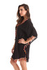 Riviera Sun Ladies Short Caftan Dresses for Women 21974-WHT-XL