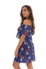 Riviera Sun Rayon Crepe Printed Short Dress for Women