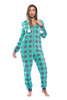 POM POM ADULT ONESIE Mint/Charcoal