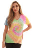 Just Love Loop Terry Tie Dye T-shirt for Women