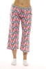 Just Love 100% Cotton Women Pajama Capri Pants Sleepwear