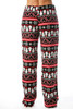 Christmas Print Plush PJ Pant