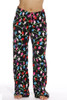 Christmas Print Plush PJ Pant