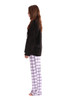 Plush Pajama Sets for Women with Applique