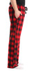 Plaid Polar Fleece Lounge Pants