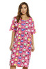 Printed Henley Nightshirt