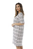 Printed Henley Nightshirt