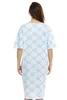 Printed Henley Nightshirt