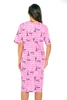 Printed Henley Nightshirt