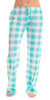 Buffalo Plaid Cotton Pajama Pants / Sleepwear