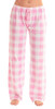 Buffalo Plaid Cotton Pajama Pants / Sleepwear