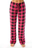 Buffalo Plaid Cotton Pajama Pants / Sleepwear