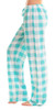 Buffalo Plaid Cotton Pajama Pants / Sleepwear