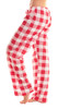 Buffalo Plaid Cotton Pajama Pants / Sleepwear