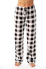Buffalo Plaid Cotton Pajama Pants / Sleepwear