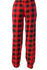 Buffalo Plaid Cotton Pajama Pants / Sleepwear