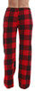 Buffalo Plaid Cotton Pajama Pants / Sleepwear