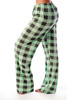 Buffalo Plaid Cotton Pajama Pants / Sleepwear