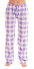 Buffalo Plaid Cotton Pajama Pants / Sleepwear