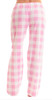 Buffalo Plaid Cotton Pajama Pants / Sleepwear