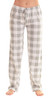 Buffalo Plaid Cotton Pajama Pants / Sleepwear