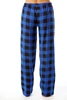 Buffalo Plaid Cotton Pajama Pants / Sleepwear