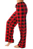 Buffalo Plaid Cotton Pajama Pants / Sleepwear
