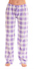 Buffalo Plaid Cotton Pajama Pants / Sleepwear