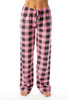 Buffalo Plaid Cotton Pajama Pants / Sleepwear
