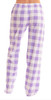 Buffalo Plaid Cotton Pajama Pants / Sleepwear
