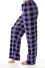 Buffalo Plaid Cotton Pajama Pants / Sleepwear