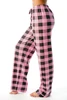 Buffalo Plaid Cotton Pajama Pants / Sleepwear