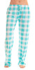 Buffalo Plaid Cotton Pajama Pants / Sleepwear