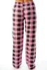 Buffalo Plaid Cotton Pajama Pants / Sleepwear