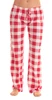 Buffalo Plaid Cotton Pajama Pants / Sleepwear