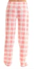 Buffalo Plaid Cotton Pajama Pants / Sleepwear